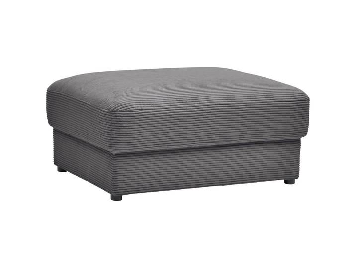 Carryhome Hocker, Dunkelgrau, Kunststoff, rechteckig, 100x48x80 cm, Wohnzimmer, Hocker, Sitzhocker