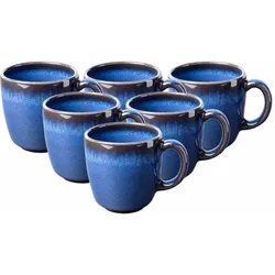KAFFEETASSEN Lave Bleu 190 ml 6er Set