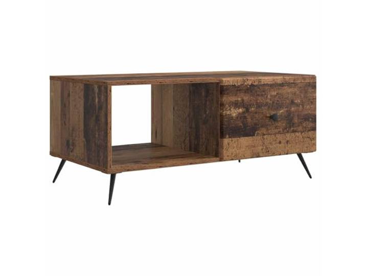 Heofavd Couchtisch Altholz-Optik 90x50x40 cm Holzwerkstoff Tisch