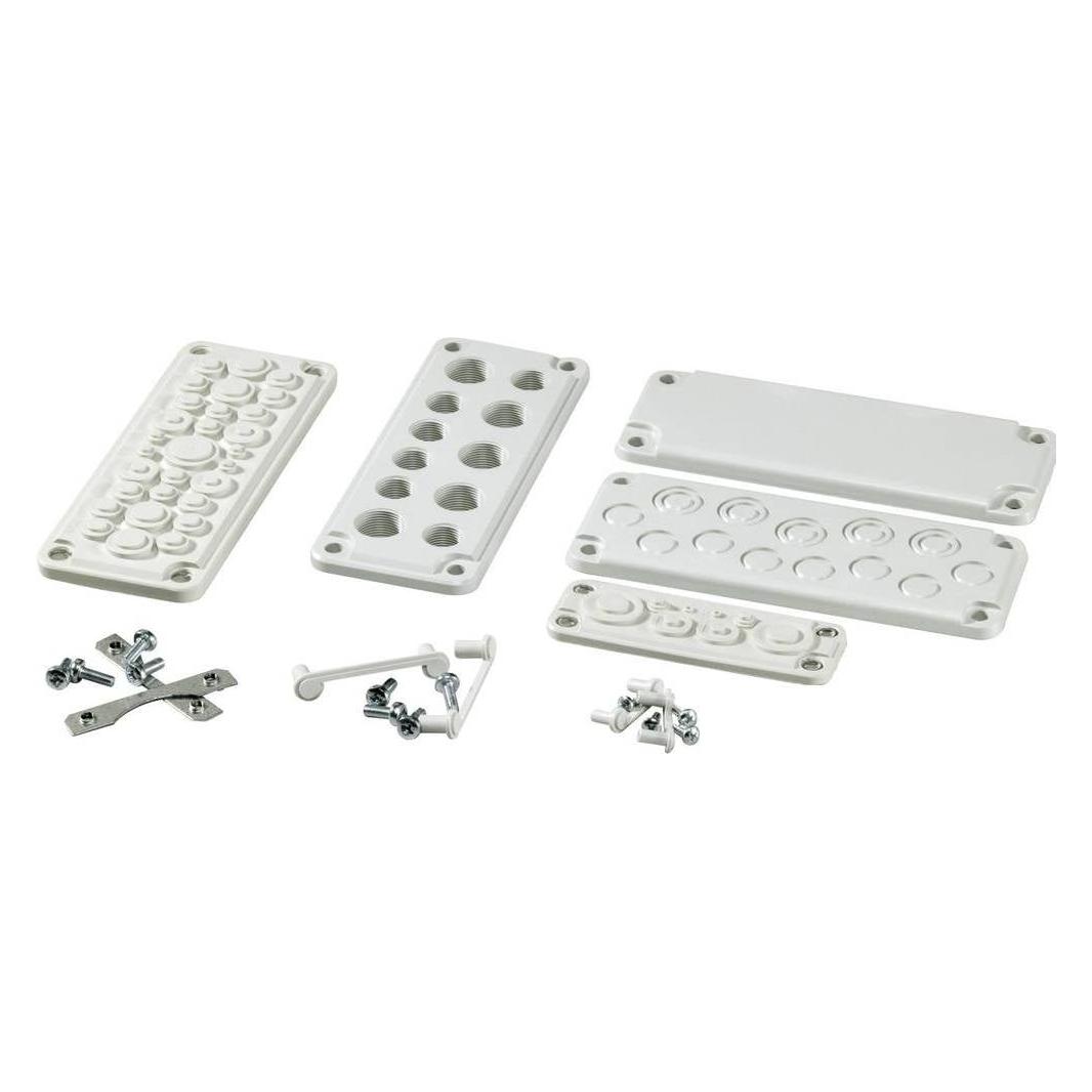 Fibox FMC 3F Kabeldurchführungsplatte Klemm-O max. 55 mm Thermoplast (3550795)
