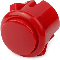 Arcade Button, 30mm - Farbe: rot