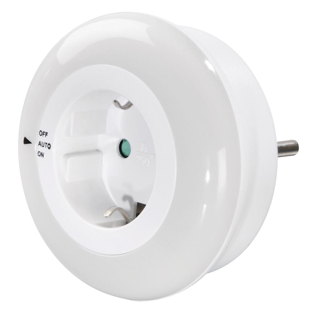 Hama LED 10000 K Weiß AC 223496 Nachtlicht Circle (Weiß) 00223496