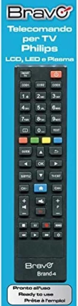 Bravo Universele afstandsbediening voor Philips televisies