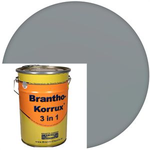 Branth Branth Rostschutzfarbe  o-Korrux 3 in 1, silbergrau, RAL 7001, seidenglänzend, 5l