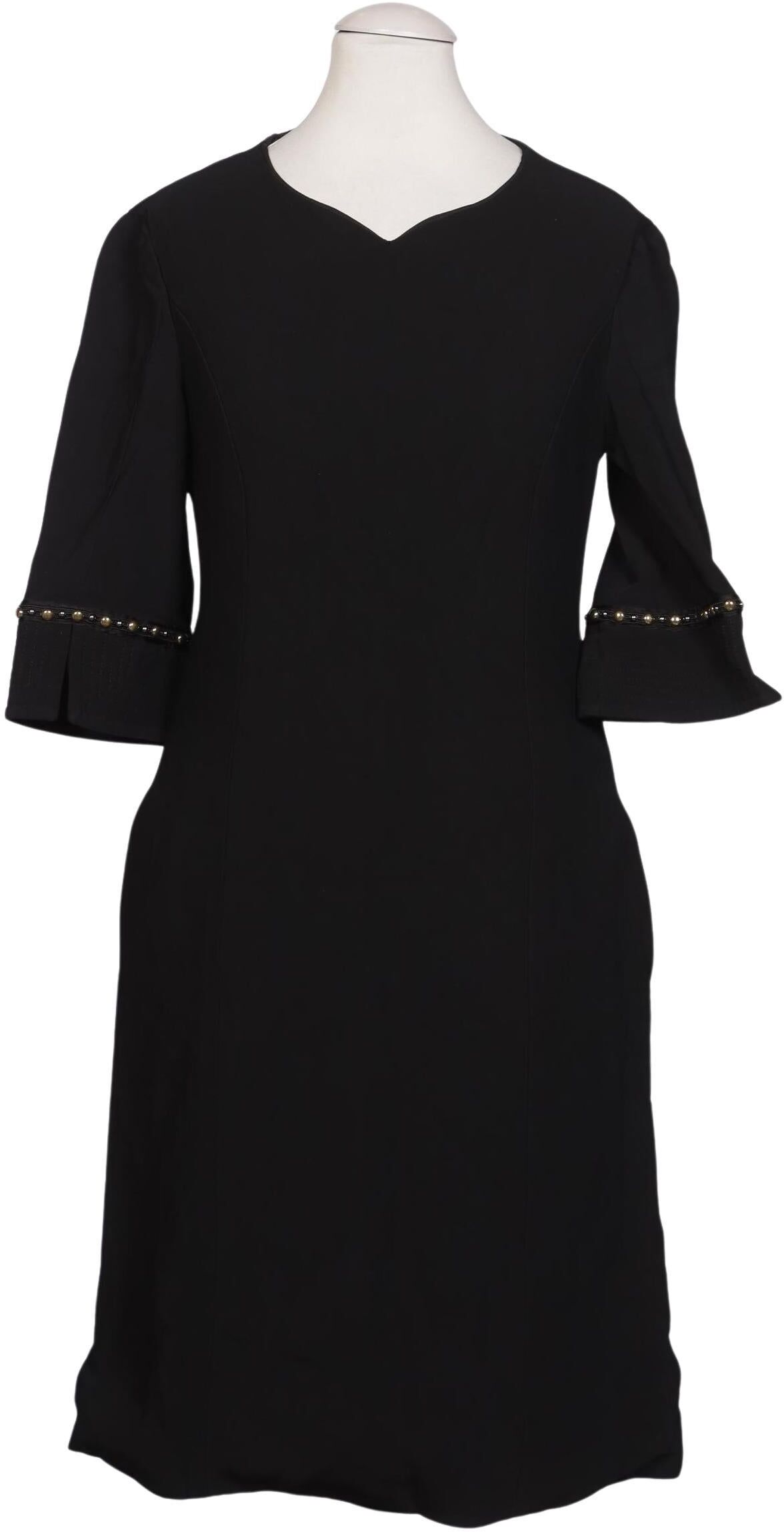 Versace Damen Kleid, Schwarz, Gr. EU 30 (IT 36), Viskose / Elasthan / Seide / Baumwolle - Second Hand
