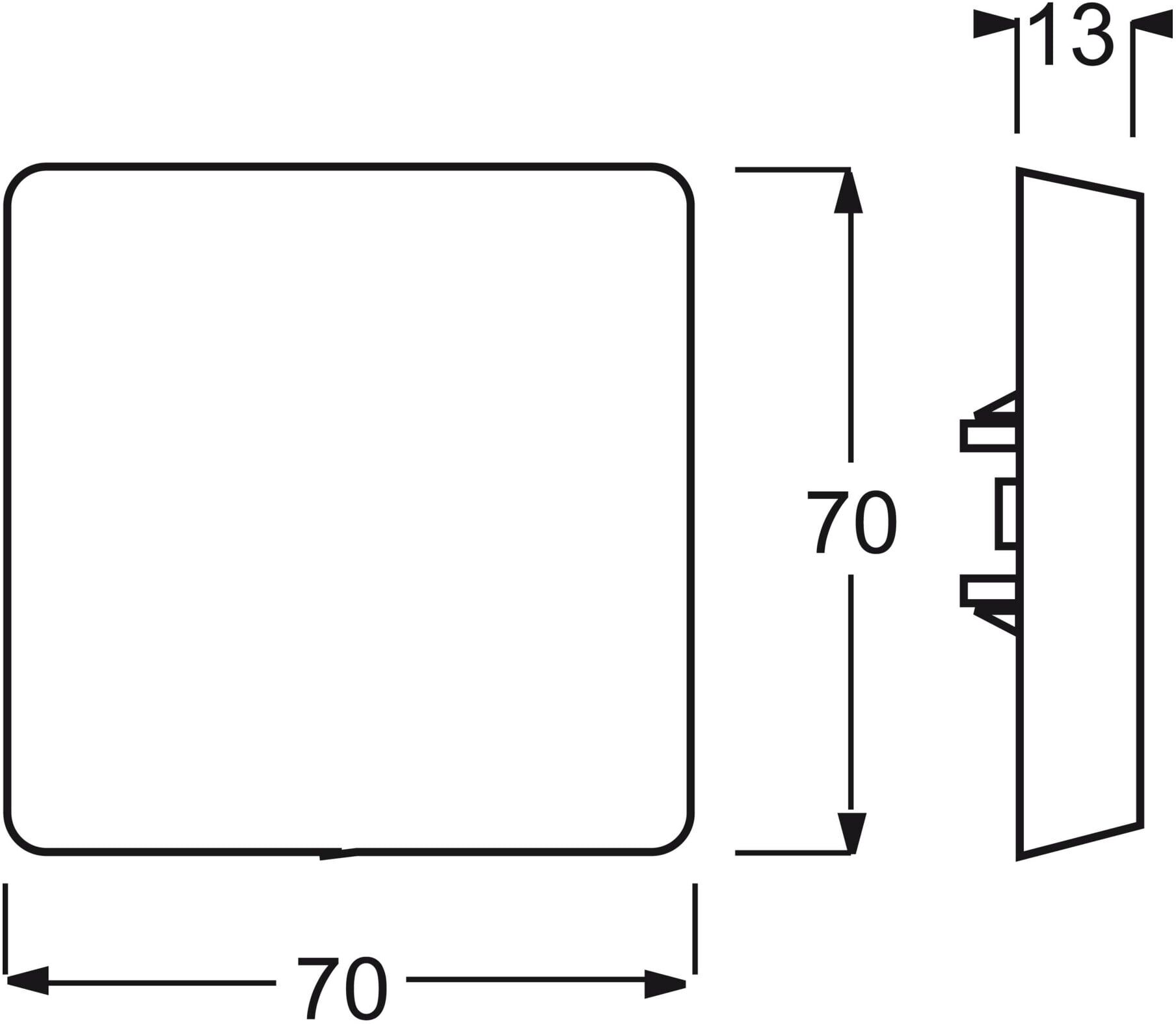 Busch-Jaeger Wippe aws Aus,Wechsel,Kreuz 2106-34 (2CKA001731A1593)