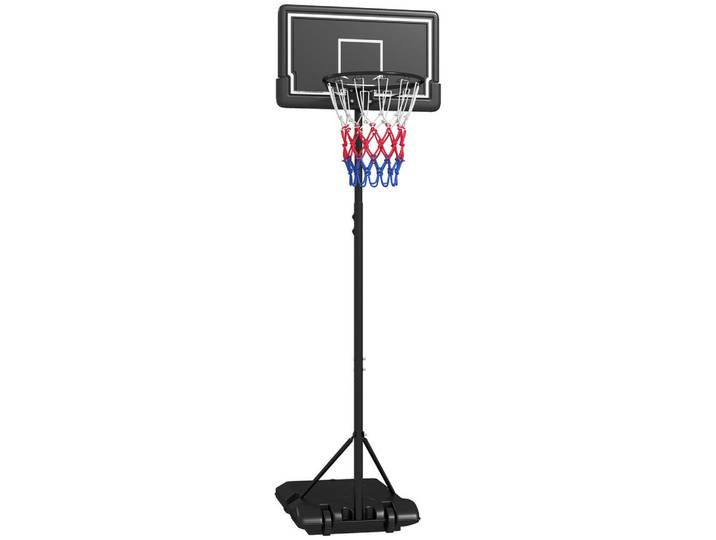 ComfortXL Basketballständer De-10436 Schwarz, Metall, 55x74 cm, Freizeit & Co, Sport & Fitness