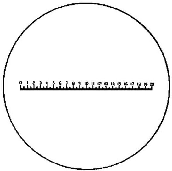 ESCHENBACH Échelle de précision type D (115204)
