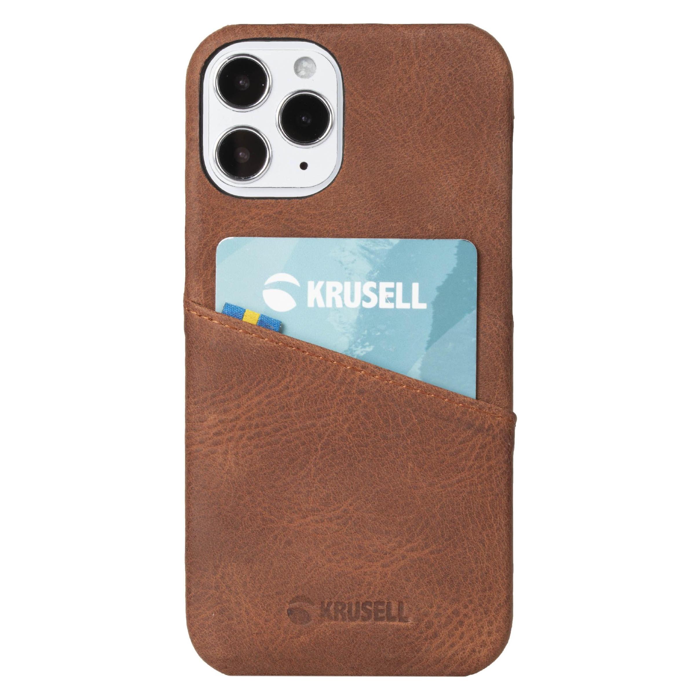 Krusell Sunne CardCover Apple iPhone 12 mini vintage cognac (62154) (Apple iPhone 12 mini) (62154)