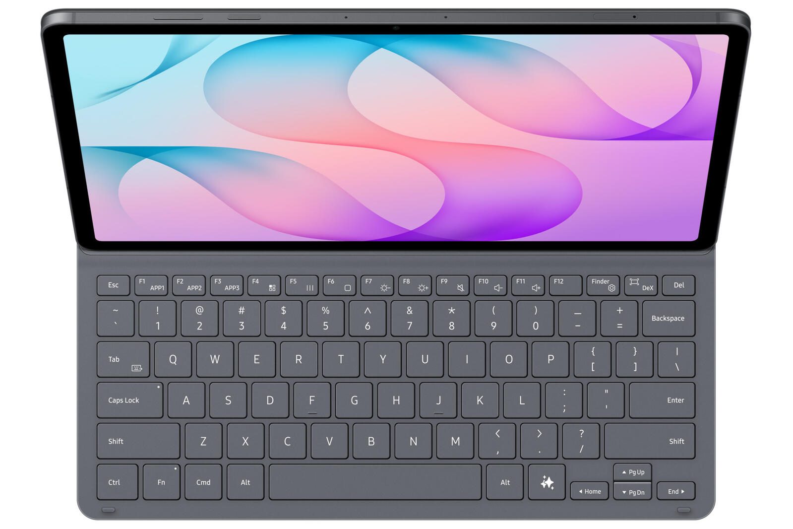 Samsung Book Cover Keyboard Slim für Galaxy Tab S12+ black EF-DX840BBEGDE
