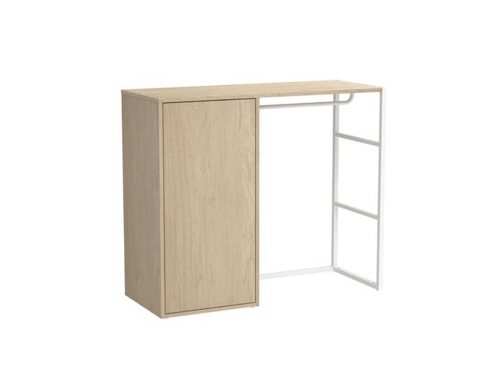 Portant vêtements sous combles penderie et caisson 100x85cm