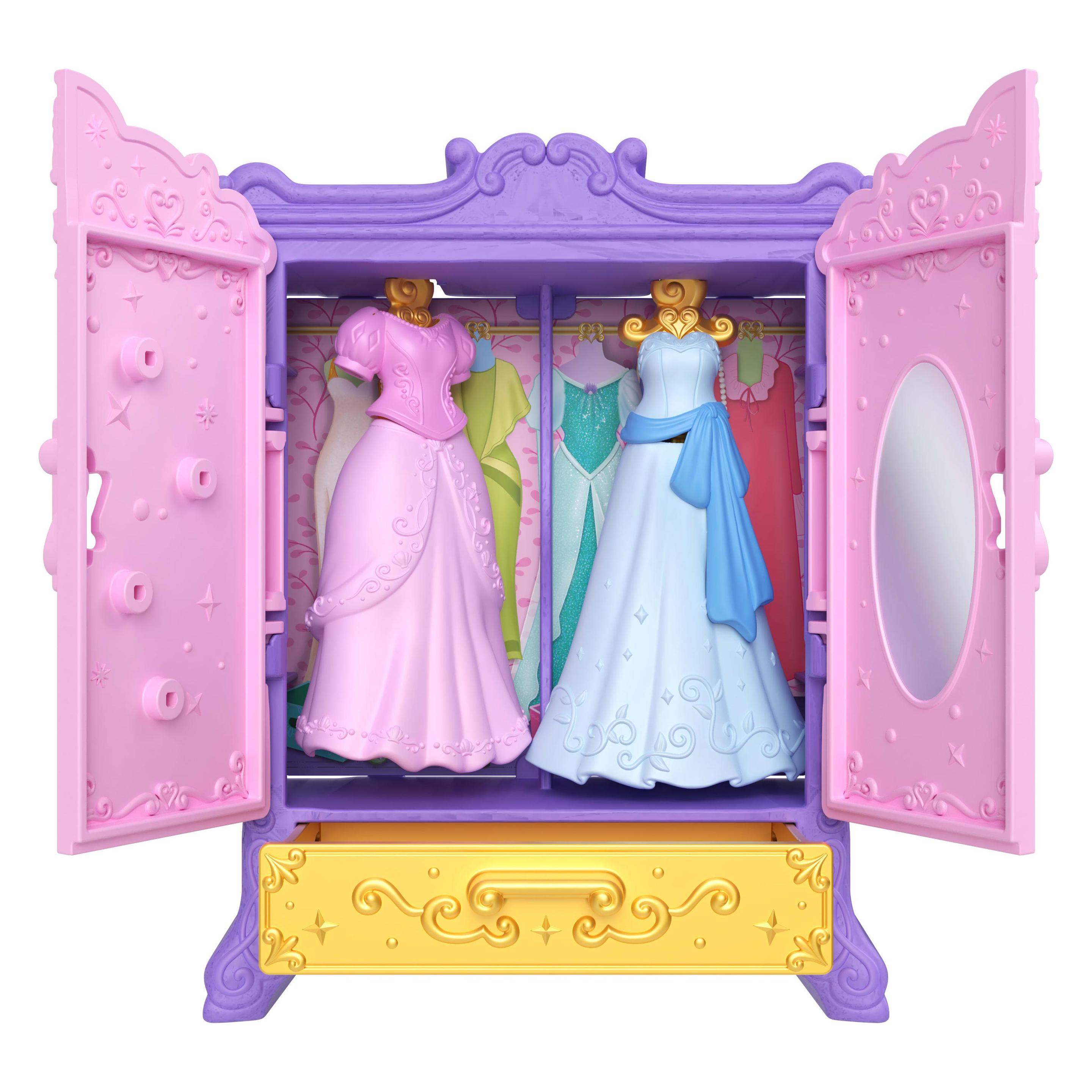 Mattel Disney Princess Royal Wardrobe Small Doll Set (JFW57)