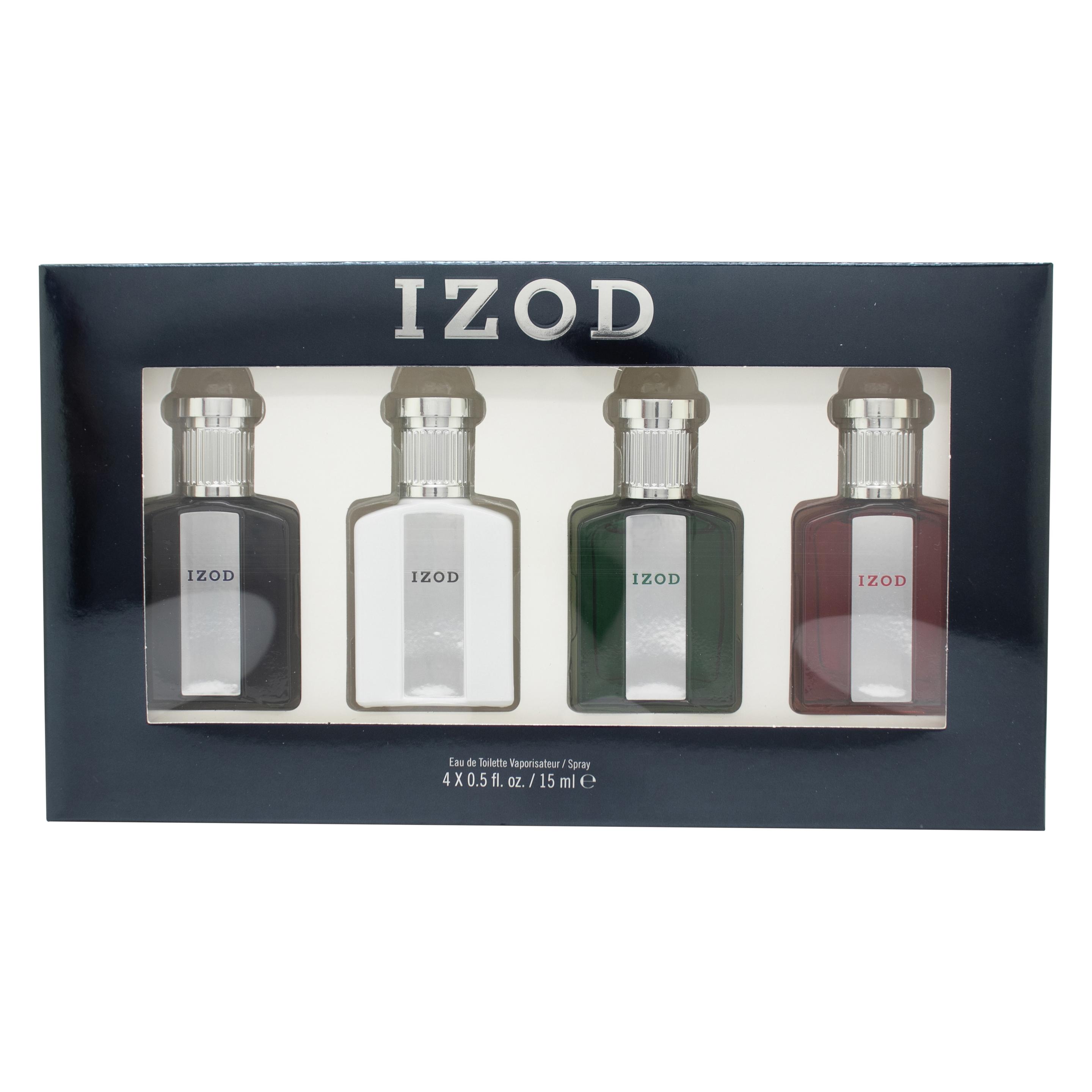 Izod Gift Set 15ml Blue EDT + 15ml Red EDT + 15ml White EDT + 15ml Green EDT (67056183)