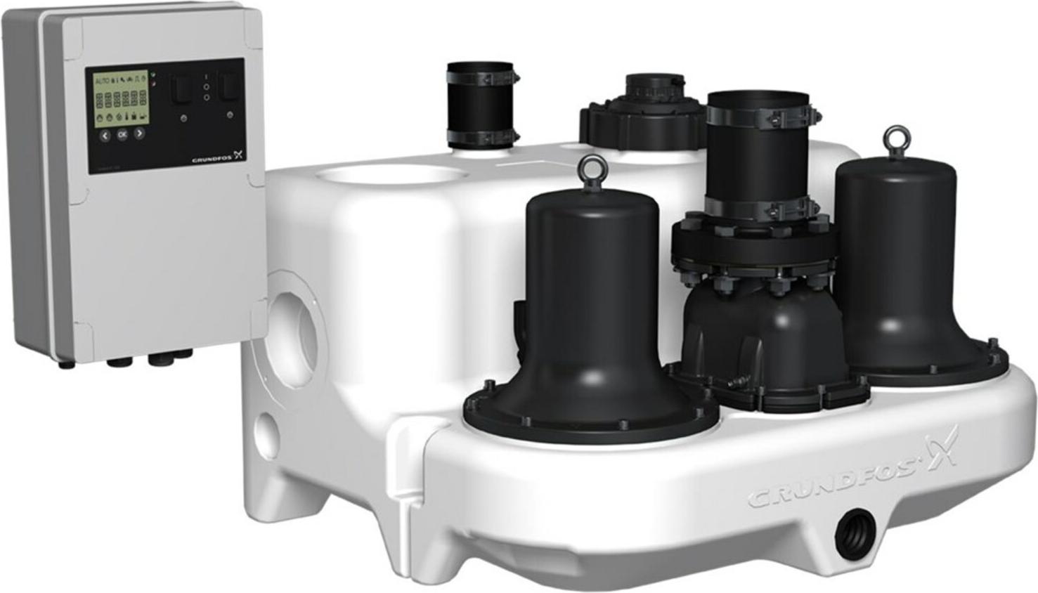Grundfos Hebeanlage Multilift MD 12.1.4, 1,4 kW, 1x 230 V