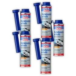 5x Additiv LIQUI MOLY 21284 Katalysatorschutz Kraftstoff Additiv Benziner 300ml