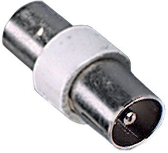 Connettore antenna Fanton 32122 Silver e White