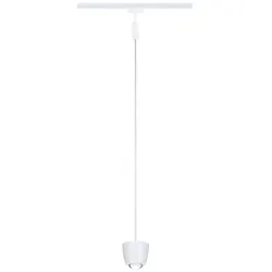 Paulmann URail Pendel Smart Home Zigbee 3.0 Tyros RGBW  200lm 4,5W RGBW+ dimmbar 230V Signalweiß 95683