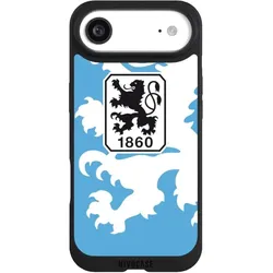 Nivocase Handyhülle für Apple iPhone Air Hülle NIVOpure Case Schwarz Offizielles Lizenzprodukt TSV 1860 (Apple iPhone Air), Smartphone Hülle, Schwarz