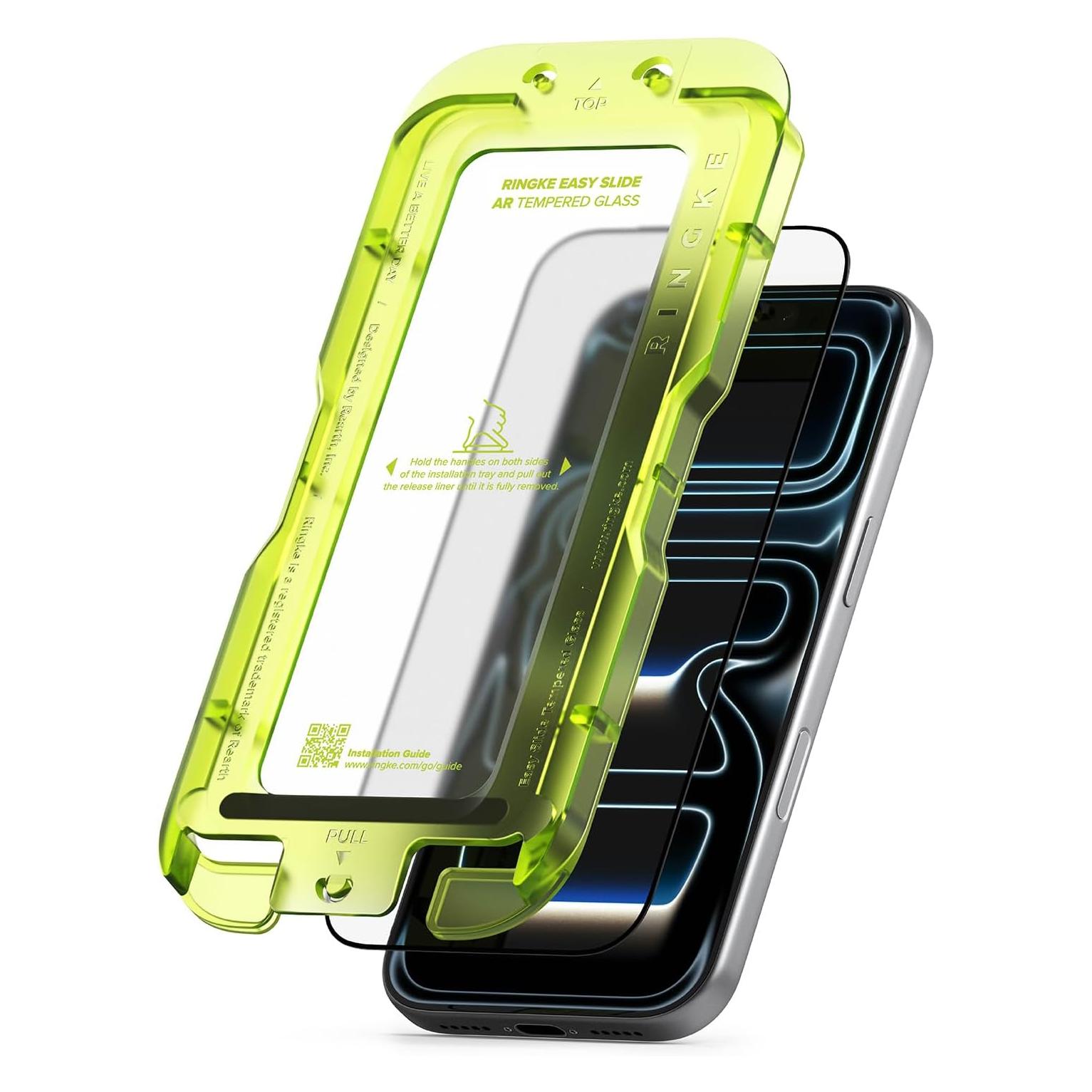 Ringke Easy Slide Antireflexion Hartglas Für Iphone 17 Pro Max Klar (Apple iPhone 17 Pro Max) (G4as1218)