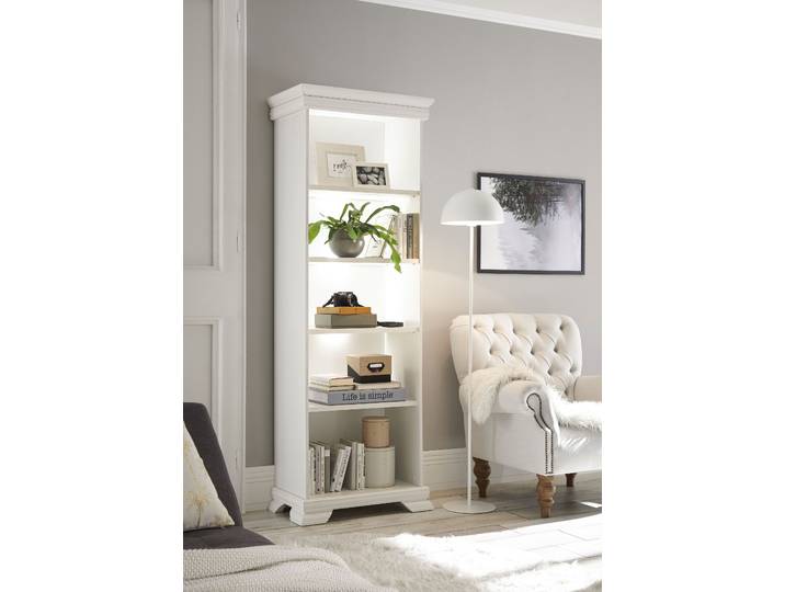 Regal OTTO HOME Royal, Schrank, Wohnzimmerschrank, Mehrzweckschrank, Regal , weiß (pinie weiß dekor), B:68cm H:192cm T:40cm, Holzwerkstoff, Regale, Regal, im Landhausstil, ausreichend Stauraum, vielseitig, 192 cm hoch