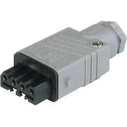 Hirschmann 931 691-106-200 Netz-Steckverbinder STAK Buchse, gerade Gesamtpolzahl: 5 + PE 6 A Grau 200 St. Piece