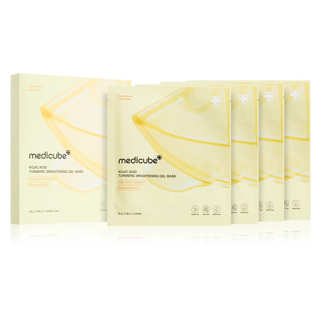 Medicube Kojisäure-Kurkuma-Aufhellendes-Gold-Gel-Maske für nächtliche Gesichtspflege (777.50 ml) (8800256114603)