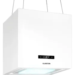 Kronleuchter Smart Inselabzugshaube 595m3/h App-Steuerung LED-Panel Weiß