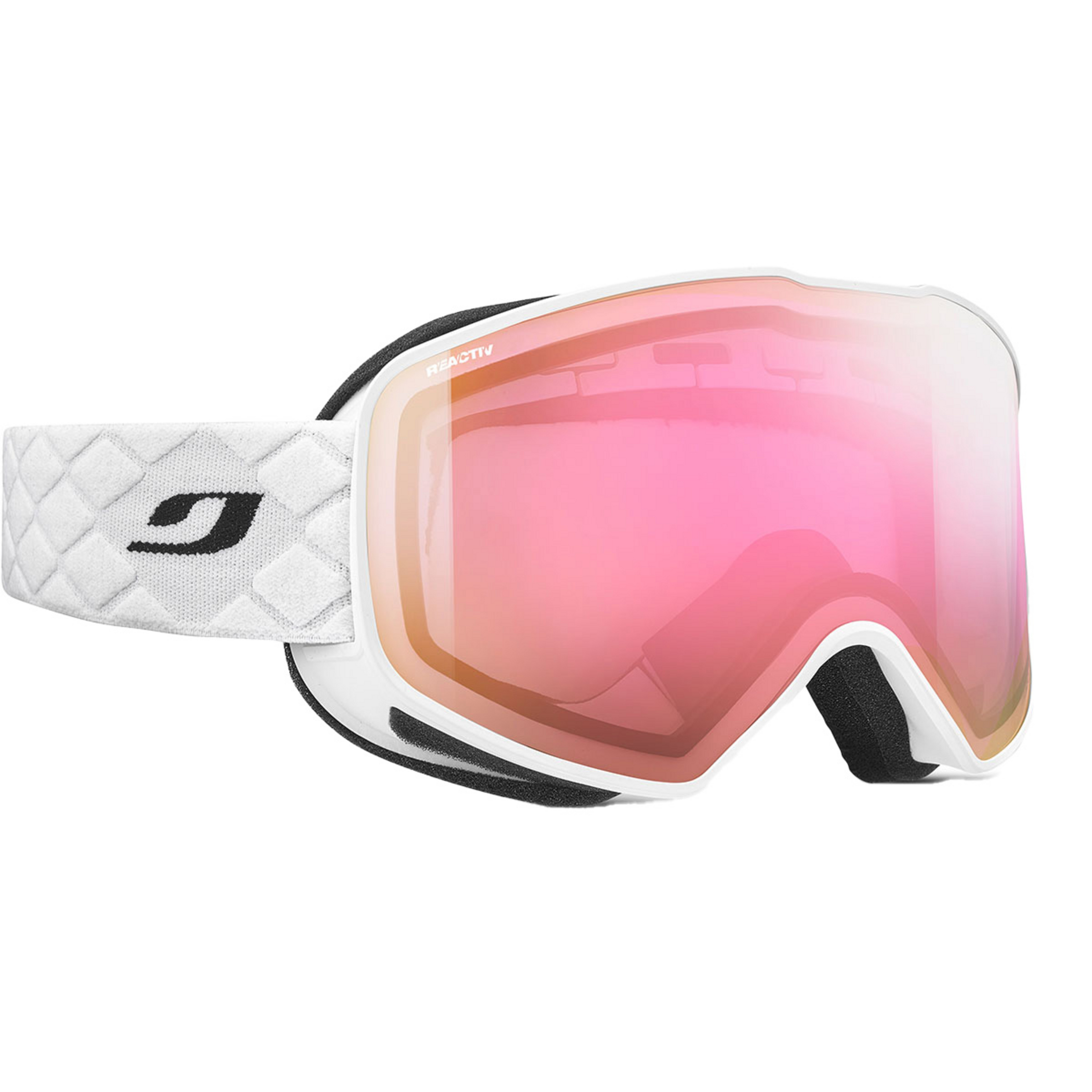 Julbo Cyclon Reactiv 1-3 High Contrast Skibrille Skibrillen weiss Trekking
