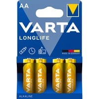 Longlife , Batterie 4 Stück, AA
