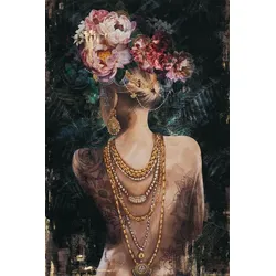 Keilrahmenbild SCHÖNHEIT (BHT 120x80x3.70 cm) - BHT 120x80x3.70 cm