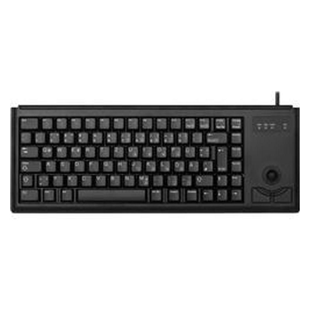 Cherry Compact-Keyboard mit Trackball (DE, Kabelgebunden) (G84-4400LUBDE-2)