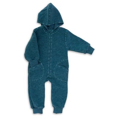 Engel - Baby-Overall mit Kapuze und Reißverschluss - Overall Gr 86/92 blau