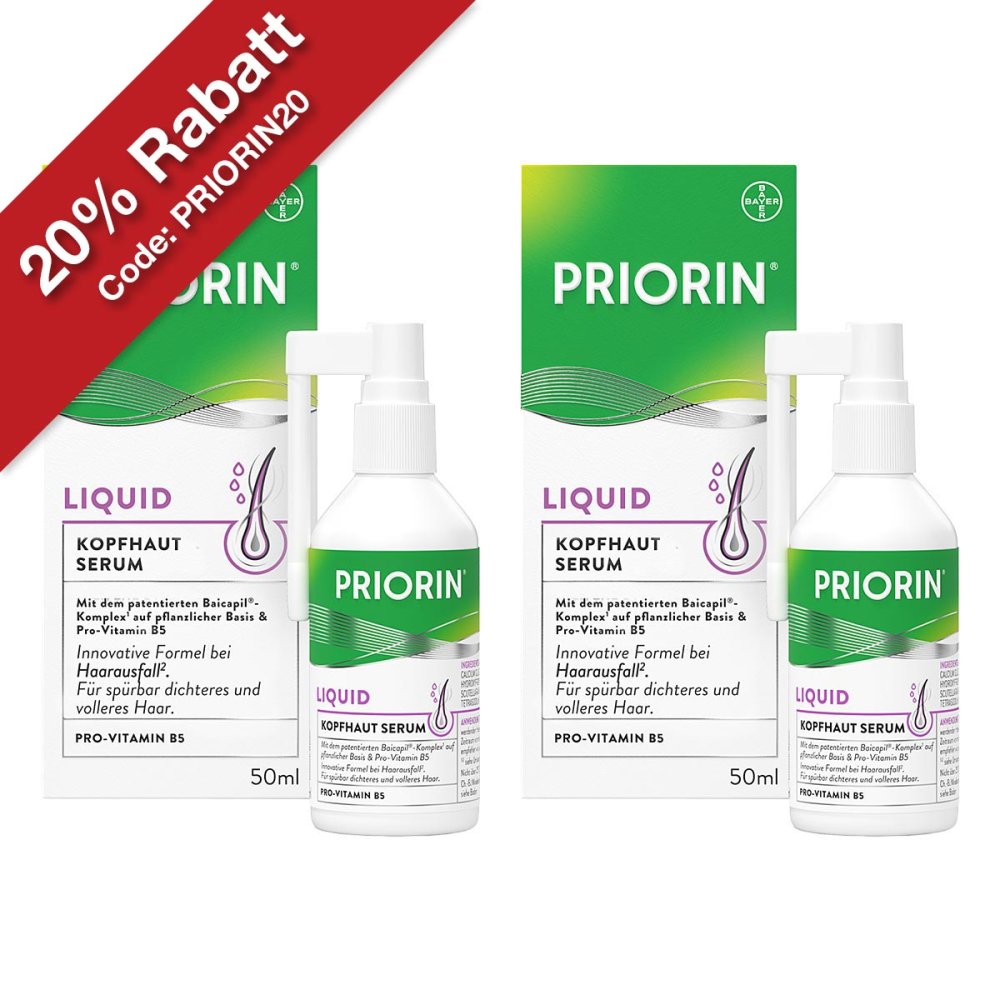 Bayer Vital GmbH Priorin Liquid Pumplösung bei Haarausfall 08100294