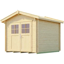 Weka Gartenhaus Premium28 Gr. 3 (250 x 300 cm) - 50 % Rabatt auf Dacheindeckung