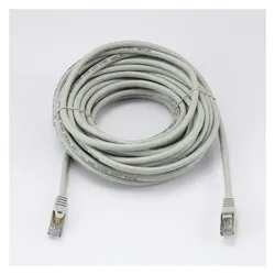 Helden C ble RJ45 Male/Male droit CAT7 S/FTP - Longueur 10M - Gris - en sachet (S/FTP, CAT7, 10 m), Netzwerkkabel