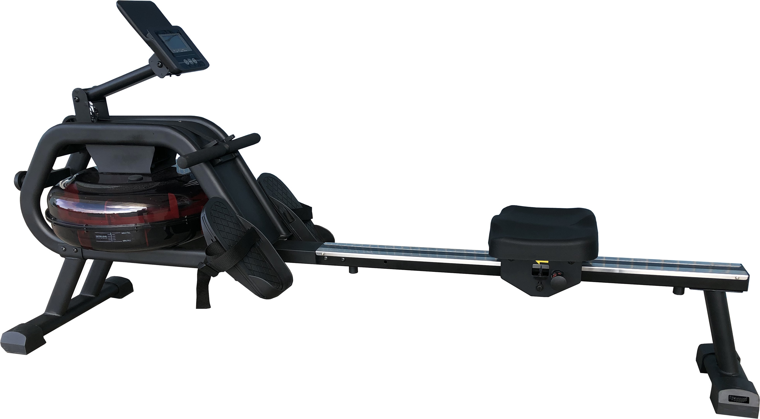 BODYCOACH Wasser-Rudergerät Gold Coast Rower Ruderzugmaschine Wasser-Bremssystem