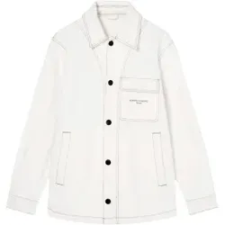 A|X Armani Exchange für Herren. XM002735AF24874U0009 Fieldjacke gebrochen weiß (XS), Lässig, Baumwolle