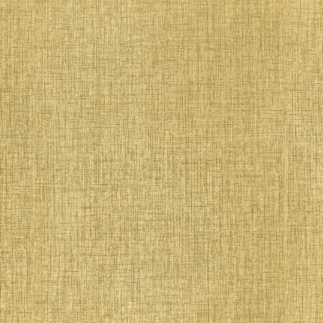 Galerie Home Precious Collection Metallic Canvas Wallpaper Roll Yellow