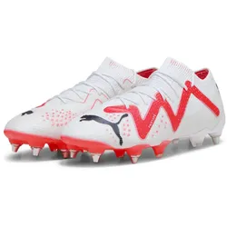 PUMA Future Ultimate MxSG Stollen-Fußballschuhe 01 - PUMA white/PUMA black/fire orchid 40