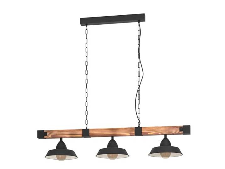 EGLO Hängelampe Oldbury 2 flammige Vintage Pendelleuchte