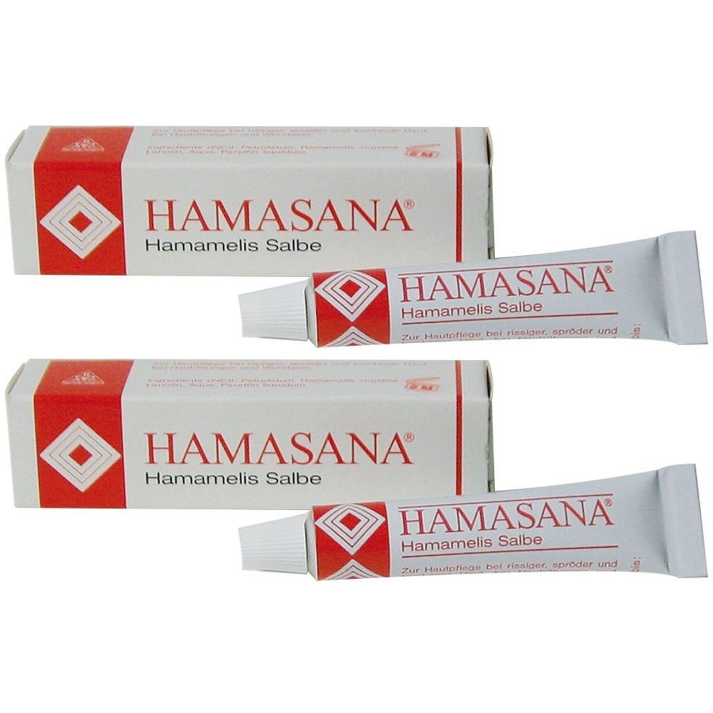 Hamasana Hamamelis Salbe 2x 2x50 g