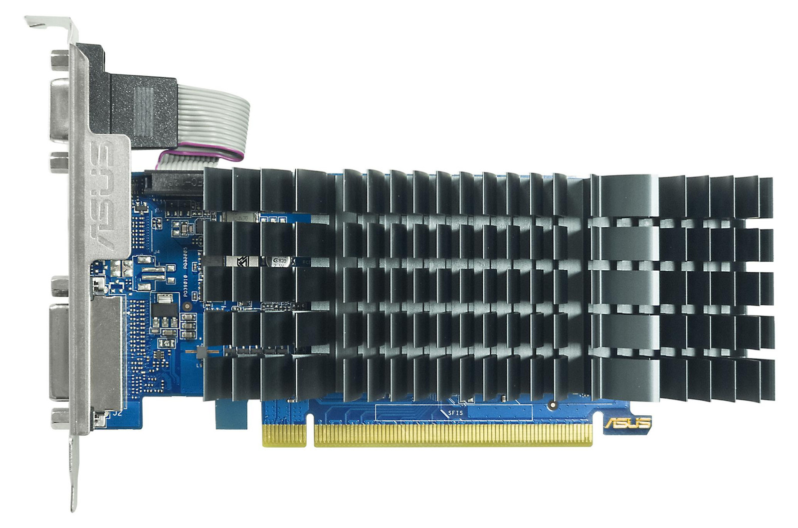 ASUS NVIDIA GeForce GT 710 2 GB GDDR5 videokaart, zwart