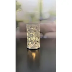 Metallicht Fiori LED 19cm creme