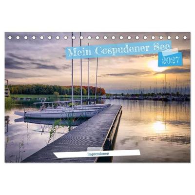 Mein Cospudener See (Tischkalender 2027 DIN A5 quer), CALVENDO Monatskalender