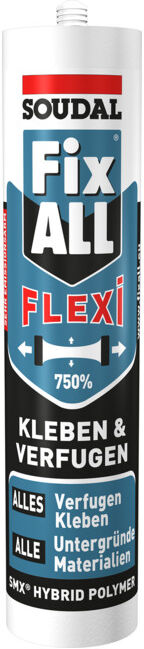 Soudal Colle de montage Fix ALL® Flexi blanc 470 g/290 ml (105593)