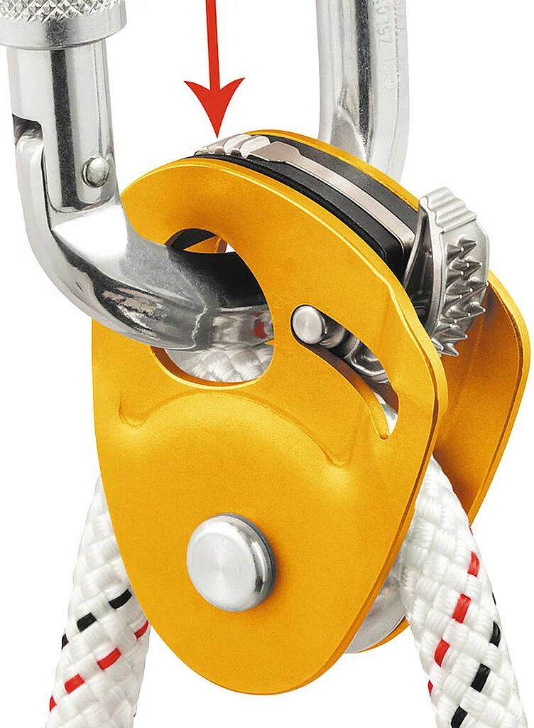 Petzl Umlenkrolle Micro Traxion keine Farbe B
