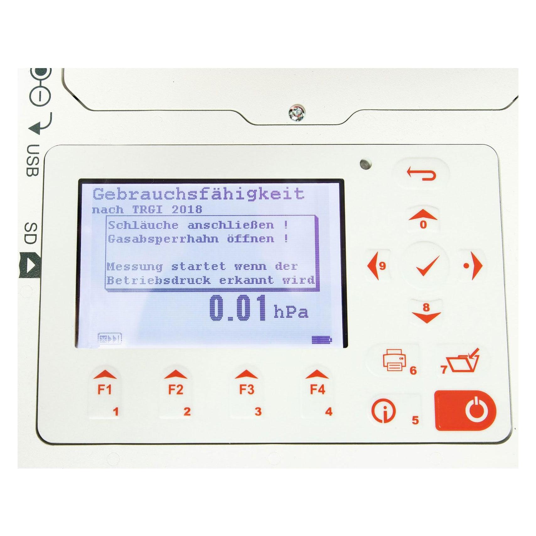 Rothenberger Druck-/Leckmengenmessgerät ROTEST GW Professional Arbeitsbereich bis 20 bar (Druckmessgerät) (1000004584)
