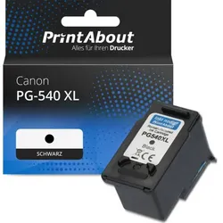 Druckerpatrone kompatibel mit Canon PG-540 XL - Schwarz - Hohe Kapazität