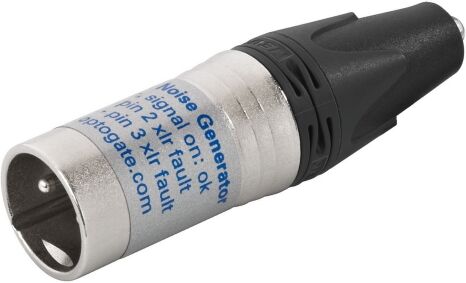 MONACOR CTG-1NOISE XLR Kabeltest Stecker