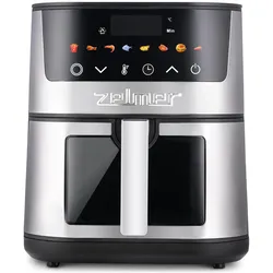 Zelmer ZAF5000 Air Fryer, Fritteuse, Schwarz, Silber